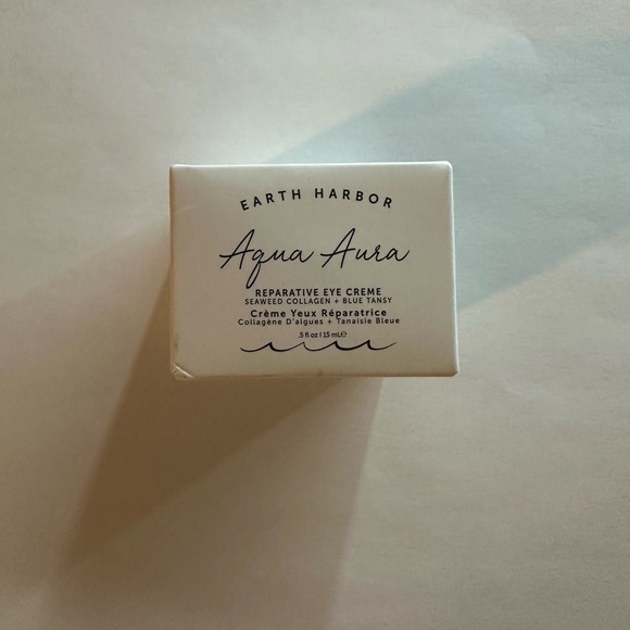 NWT, Earth Harbor, AQUA AURA Reparative Eye Creme, .5fl oz/ 15mle - Picture 4 of 4
